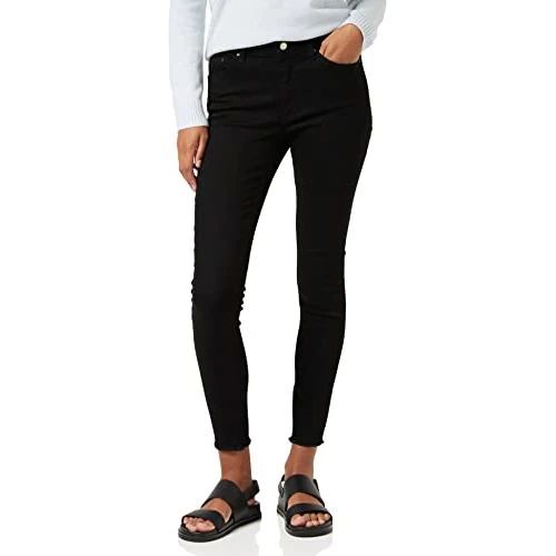 Limited offer: ONLY Women's Blush Ankle Jeans Black in Size X-Large / 30L from 81.00 EUR to 81.00 EUR (save 0%)
