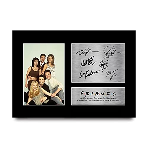 Oferta limitada: HWC Trading Friends A4 Sin Marco Regalo De Visualización De Fotos De Impresión De Imagen Impresa Autógrafo Firmado Por Joey Chandler Ross Phoebe Rachel Monica Ventiladores De Programa De Tv de 16.99 EUR a 5.99 EUR (ahorro 65%)