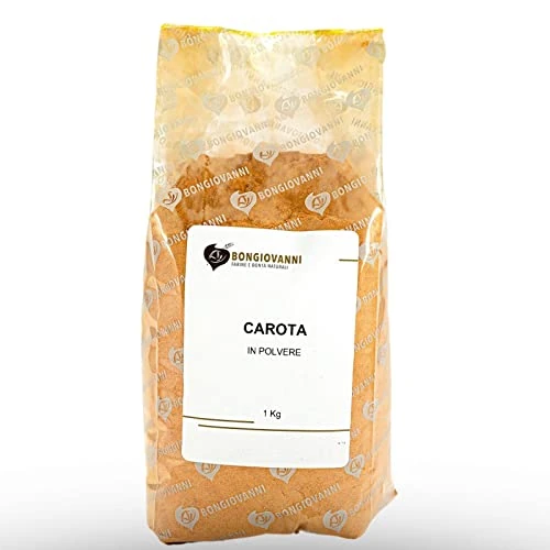 Offerta a tempo: BONGIOVANNI FARINE E BONTA' NATURALI Carota in polvere disidrata 1Kg - 18% da 21.55 € a 17.77 €
