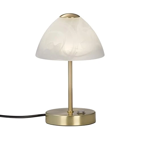Oferta limitowana: Reality Leuchten R52021108 Queen, lampa stołowa, 2,5 W, zintegrowana, mosiądz matowy, 15 x 15 x 24 cm z 123.74 zł na 123.74 zł (oszczędź 0.00%)