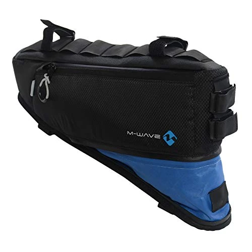 Oferta limitada: M-Wave, BP Bolsa Cuadro Bicicleta Rough Ride Triangle, Adultos Unisex, Negro/Azul, 42x14-25 cm de 29.89 € a 29.89 € (ahorro 0.00%)