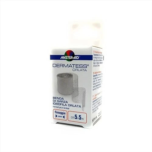 Zeitlich begrenztes Angebot: Master-Aid Dermatess Benda Di Garza Idrofila Orlata cm 5 x 5 m 1 Pezzo von 1.72 € auf 1.72 € (0.00% Rabatt)