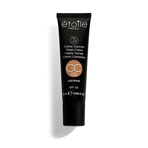 Rougj+ CC Crème SPF25 Caramel 25ml pour Peau Normale, Peau Mixte, Peau Sensible