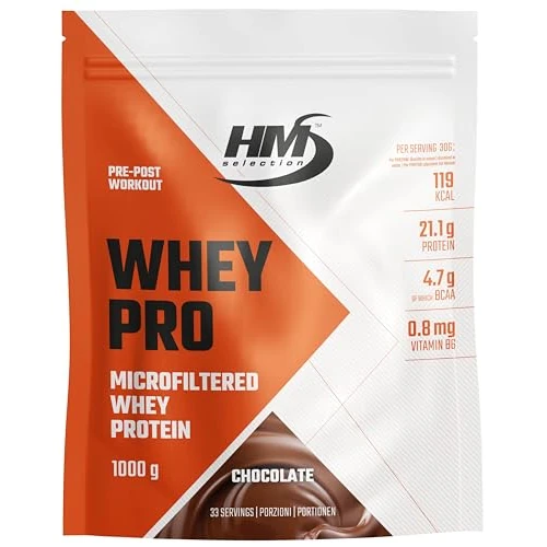 Offerta a tempo: WHEY PRO -1000g - Cioccolato • 100% Proteine del siero del latte — 22% da 45,00 € a 35,00 €