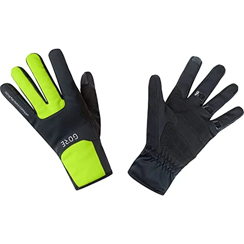 Limitiertes Angebot: GOREWEAR M GORE® WINDSTOPPER® Thermo Handschuhe, Black/Neon Yellow, 10 von 69.95 EUR auf 51.68 EUR (Spare 26%)