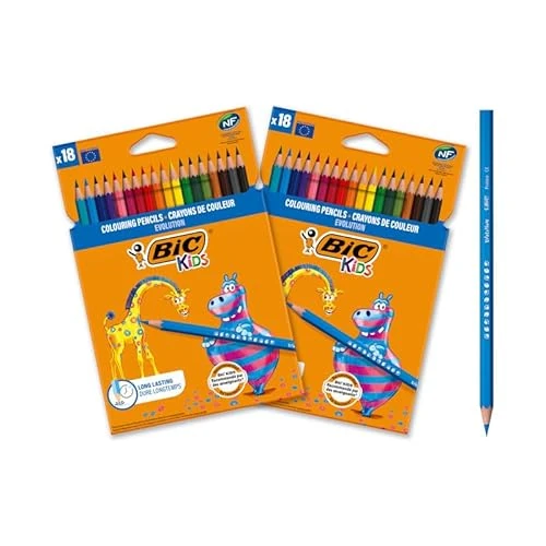 Limited-time offer: BIC 962701 Evolution Ecolutions Colouring Pencil - Multi-Colour from 9.92 GBP to 6.53 GBP (save 34%)