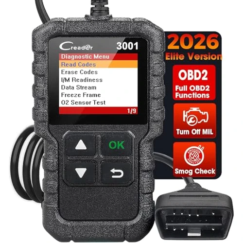 Launch CR3001 OBD2 Uitleesapparaat, OBD2 / EOBD autoscanner, uitlezen en wissen foutcodes motor, EVAP en O2 sensor tester