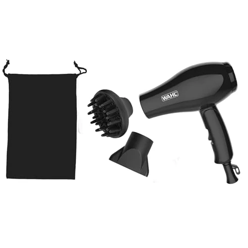 Limitiertes Angebot: Wahl Reise-Haartrockner, faltbar, 1 Stück, 296 g, Schwarz, Einheitsgröße von 25.28 EUR auf 16.83 EUR (Spare 33%)