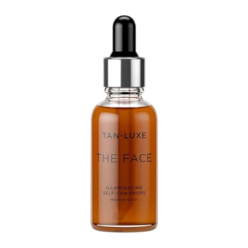 Offerta a tempo: TAN-LUXE THE FACE Gocce autoabbronzanti, scure (30 ml) Aggiungi gocce abbronzanti alla cura della pelle per un'abbronzatura viso personalizzata, Cruelty Free e Vegan - 35% da 48.00 € a 31.05 €