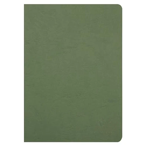 Offre limitée : Clairefontaine 733003C Collection Nomaddict (ex Age Bag) Un Cahier Agrafé Vert - A4 21x29,7 cm - 96 Pages Unies Blanches - Papier 90 g - Couverture Carte Lustrée Grain Cuir de 8.69 EUR à 6.69 EUR (remise 23%)