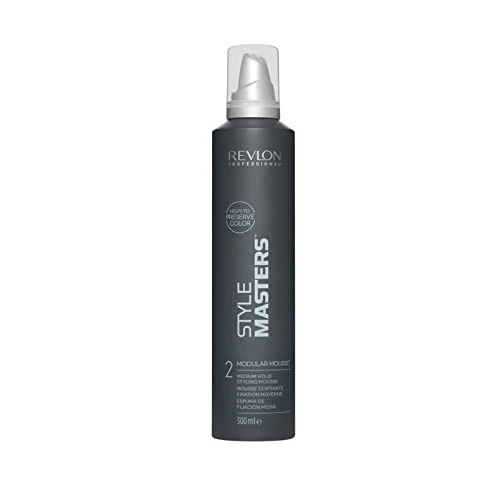STYLE MASTERS Modular Mousse, 300 ml, Stylingprodukt für perfektes Haarstyling, Haarschaum mit mittelstarkem Halt, Haarprodukt für ein natürliches Finish & mehr Volumen