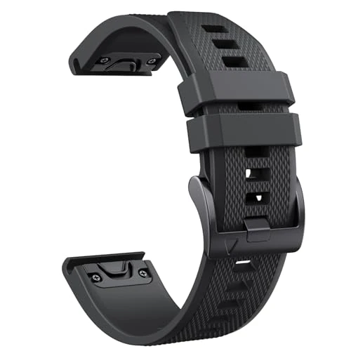 Oferta limitada: NotoCity Correa para Garmin Fenix 5/6/6 pro/7, 22mm Silicona Correa para Garmin Fenix 5 Plus/8 47mm/7 Pro, Instinct/2, Forerunner 935/945, Epix 2, Descent G1, Approach S60, Quatix 5(Negro) de 14.39 € a 14.39 € (ahorro 0.00%)