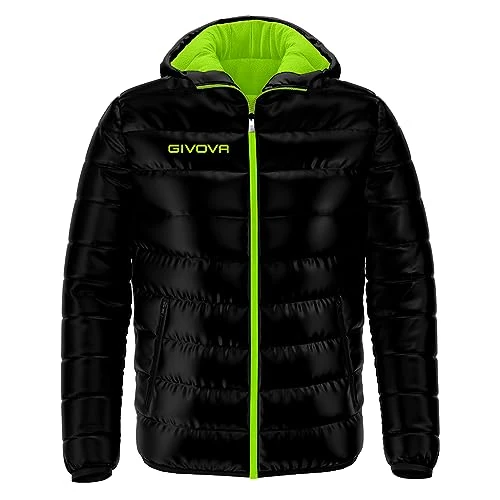 Offerta a tempo: GIVOVA GIUBBOTTO OLANDA NERO/VERDE FLUO Tg. 2XL - 0.00% da 28.99 € a 28.99 €