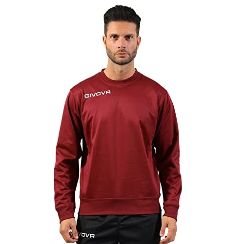 Limited-time offer: Givova, round neck shirt givova one, garnet, XS from 13.16 £ to 13.16 £ (save 0.00%)