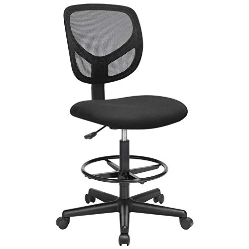 Offerta a tempo: SONGMICS Sedia da Ufficio, Sedia a Rete Girevole, Altezza Regolabile - 15% da 79.99 € a 67.99 €