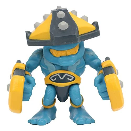 Gormiti, Figura articulada de 8 cm, Greed, con Accesorio, Código para el Juego en la Aplicación (Gratis), Juguete para Niños a Partir de 4 Años, GRM094