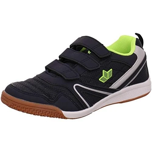 Offerta a tempo: Lico Boulder V, Scarpe da ginnastica per interni Unisex - Bambini e ragazzi, Marino Limone, 33 EU - 27% da 27.95 € a 20.42 €