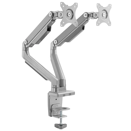 Beperkte aanbieding: RICOO computermonitor tafelbeugel 2 monitoren TS8811 Ergonomische pc-schermstandaard voor 13-27 inch (tot 8 kg, VESA 100x100) mechanische veer bureaustandaardvoet van 81.33 EUR naar 81.33 EUR (besparing 0%)