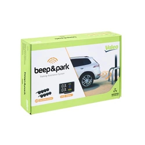 Limited offer: VALEO 632202 - Parking Assistance System - BeepandPark Kit: 8 Sensors + 1 LCD display - Front and Rear Installation from 299.95 EUR to 299.95 EUR (save 0%)