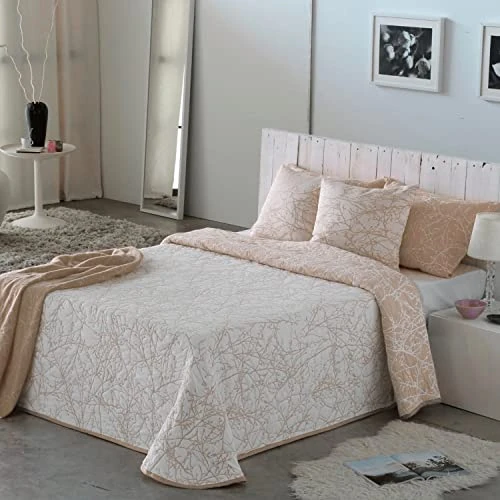 Offerta a tempo: VIALMAN Copriletto, Beige, 180 - 0.00% da 45.44 € a 45.44 €