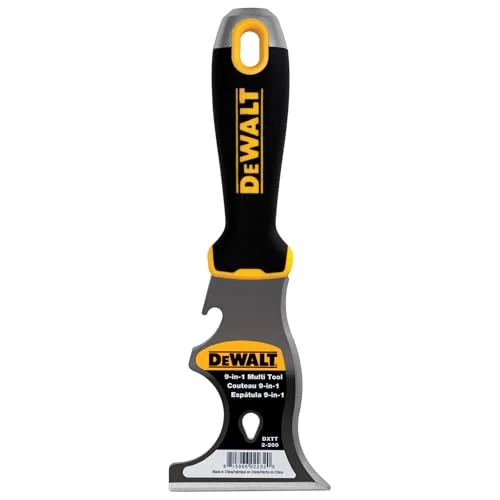 Oferta ograniczona: Dewalt Narzędzie malarskie 9 w 1 ze stali węglowej z czarnym nylonowym uchwytem DXTT-2-200 z 158.99 PLN na 158.99 PLN (zniżka 0%)
