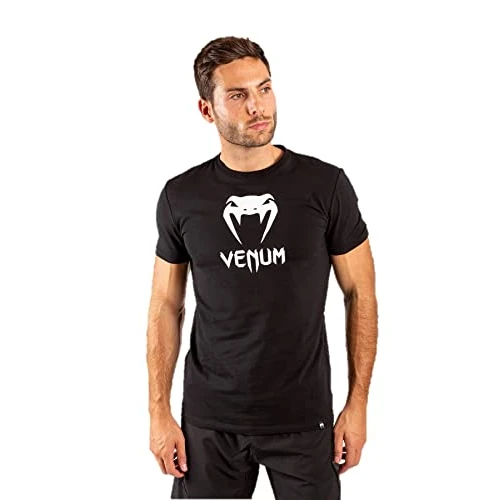 Oferta limitada: Venum Classic Camiseta, Hombre, Negro, L de 24.99 EUR a 19.97 EUR (ahorro 20%)