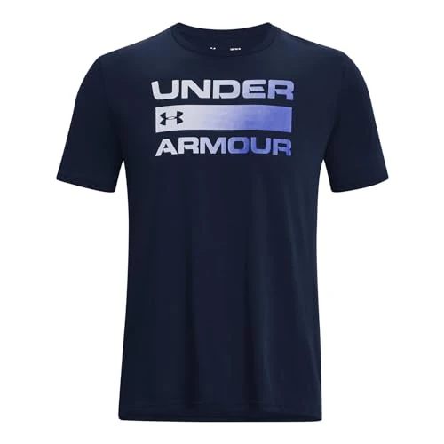 Oferta limitada: Under Armour Team - Camiseta de Manga Corta - 1329582, Azul,Large de 33.00 EUR a 24.99 EUR (ahorro 24%)