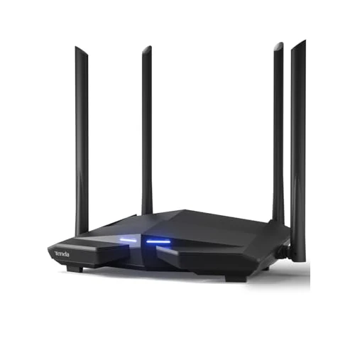 Offerta a tempo: Tenda AC10 Gigabit Router Wi-Fi Dual Band AC1200 Wireless, 4 Porte Gigabit, Parental Control e Rete Ospiti, IPTV, VPN Server, IPv6, WPS, Adatto per Case a Un Piano - 36% da 32.99 € a 20.99 €
