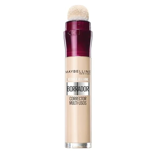 Offerta a tempo: Maybelline Borrador Ojos Tono 00 Ivory Corrector De Ojeras, Bolsas E Imperfecciones Pieles Muy Claras - 6Ml - 47% da 9.50 € a 5.08 €