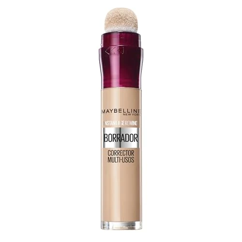 Offerta a tempo: Maybelline Borrador Ojos Tono 07 Sand Corrector De Ojeras, Bolsas E Imperfecciones Pieles Medio Claras - 6Ml - 43% da 9.50 € a 5.37 €