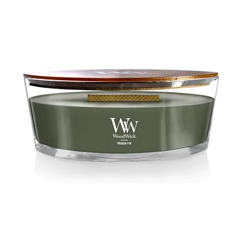 Offerta a tempo: WoodWick Candela profumata Ellipse | Fraser Fir | Con Stoppino Scoppiettante | Fino a 50 ore - 34% da 39.90 € a 26.53 €