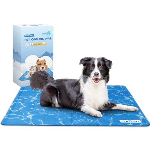 Offerta a tempo: Nobleza - Tappetino Refrigerante in gel per cani, gatti e animali domestici, non tossico. 65 * 50 cm, M - 19% da 24.99 € a 20.18 €