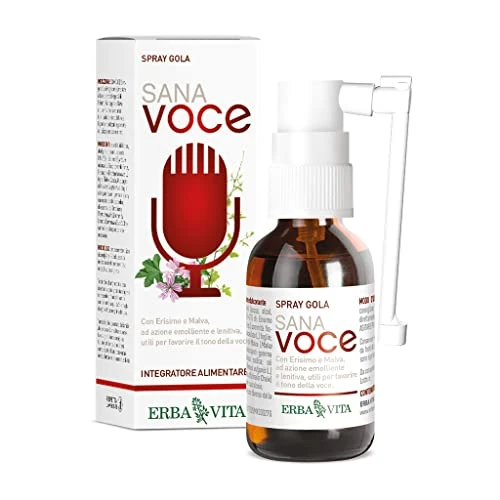 Offerta a tempo: Erba Vita Integratore Alimentare Sana Voce Spray Gola - 30 ml - 53% da 13.10 € a 6.17 €