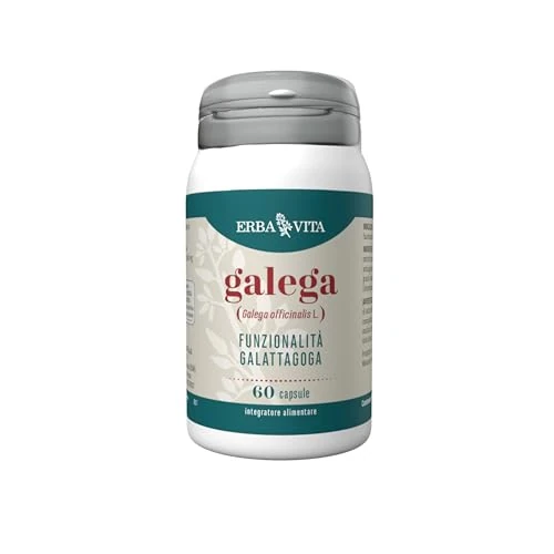 Offerta a tempo: ERBA VITA Integratore alimentare di Galega – 60 capsule – favorisce la fisiologica funzionalità galattagoga - 40% da 15.00 € a 9.07 €