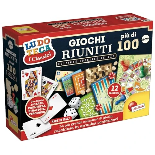 Begrenztes Angebot: Liscianigiochi - Schachtel mit 100 Deluxe, Mehrfarbig, 68791 von 23.28 EUR auf 23.28 EUR (Rabatt 0%)