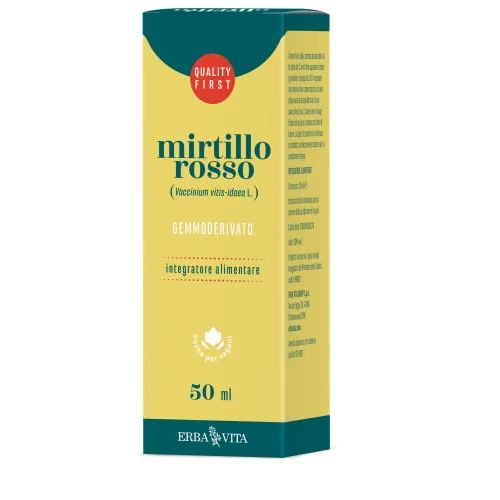 Offerta a tempo: Erba Vita Gemmoderivato Mirtillo Rosso - 50 ml - 19% da 7.41 € a 5.99 €