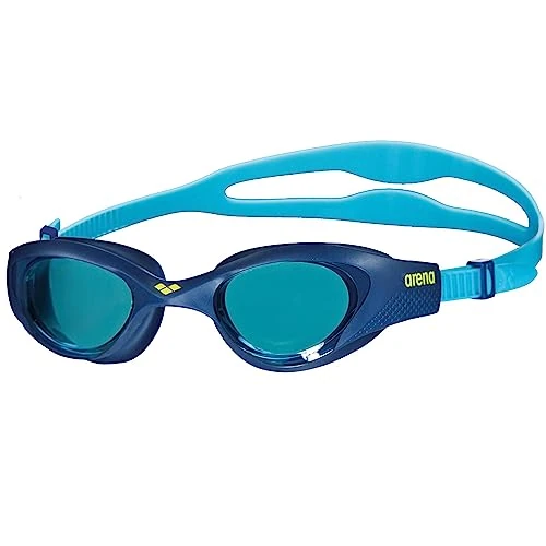 ARENA The One Junior Gafas de Natación para Niños, Gafas de Natación con Lentes Anchas, Antiempañamiento y Protección UV, Puente Nasal Autoajustable, Juntas Orbit-Proof