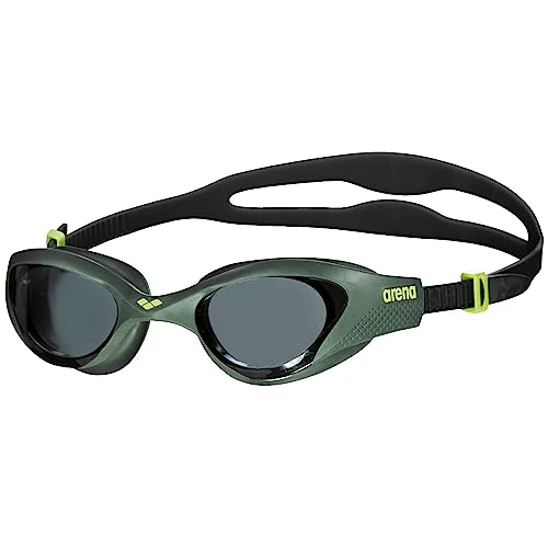 ARENA The One Lunettes de Natation Unisexe Adulte, Grandes Lentilles avec Protection UV et Traitement Anti-Buée, Pont Nasal Auto-Régulant et Jointure avec Technologie Orbit-Proof