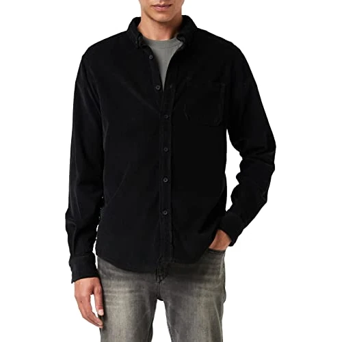Begrenztes Angebot: Urban Classics Herren Corduroy Shirt Hemd von 39.99 EUR auf 27.99 EUR (Rabatt 30%)