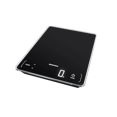 Limited offer: Soehnle Page Profi 100, Digital Scale for Cooking and Meal Prep, Extra Large Size 24 x 17.5 cm Food Weighing Scales with Large 22 mm Display LCD Screen, Electronic Scales Weighing up to 15 kg from 27.31 EUR to 27.31 EUR (save 0%)