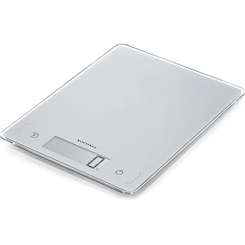 Soehnle Page Comfort 300 Slim Bilancia Digitale da Cucina, Argento