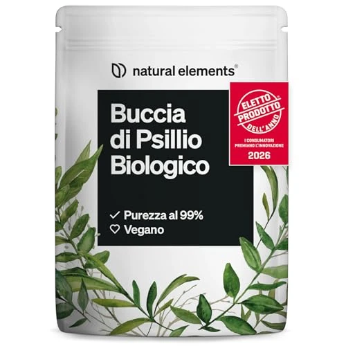 Offerta a tempo: Psillio Polvere, Bucce di Psillio Biologico, Purezza 99%, Sacchetto 500 g, Certificazione biologica, Vegano, Basso Contenuto di Carboidrati, Ricco di Fibre, senza Glutine, senza Additivi Inutili - 5% da 24.99 € a 23.74 €