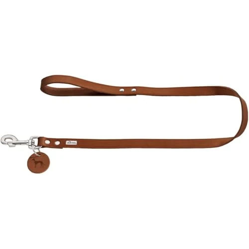 Limited-time offer: HUNTER Leash, 13/110 Soft genuine cow leather, cognac from 24.01 GBP to 24.01 GBP (save 0%)