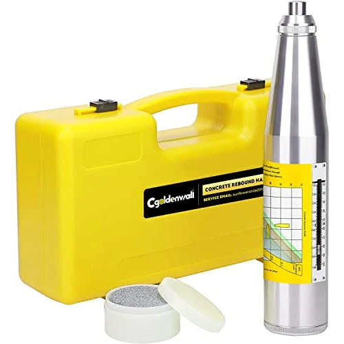 Offerta a tempo: CGOLDENWALL Sclerometro per Calcestruzzo con Manuale Italiano Resiliometer Sclerometro nell' Ambito di 10-60 Mpa ZC3-A - 6% da 159.00 € a 149.00 €