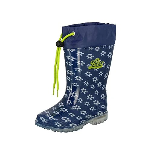 Offerta a tempo: Lico Power Blinky, Stivali di Gomma Bambino, Blu (Marine/Weiß/Lemon Marine/Weiß/Lemon), 27 EU - 17% da 29.95 € a 24.99 €