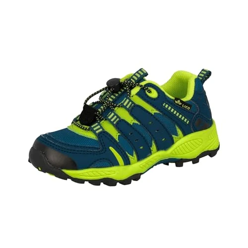 Limited-time offer: Lico Unisex Kinder FREMONT Trekking & hiking shoes, Blue (Petrol/Lemon Petrol/Lemon), 10 UK Child from 27.32 GBP to 27.32 GBP (save 0%)
