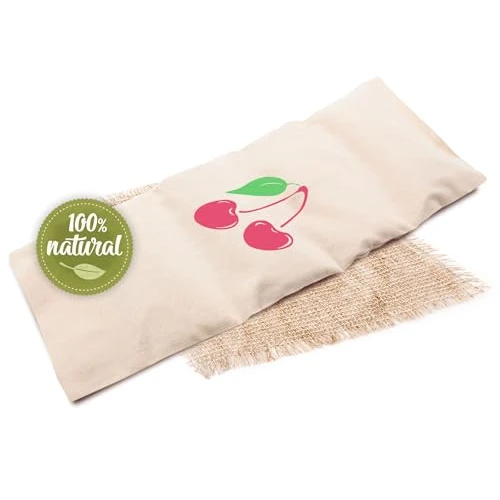 Offerta a tempo: Zollner24 cuscino con noccioli di ciliegio - cuscino termico riscaldabile in microonde - contro tensione collo, spalle, le coliche - calore naturale - rivestimento sfoderabile e lavabile - 20x53 - 0.00% da 19.99 € a 19.99 €