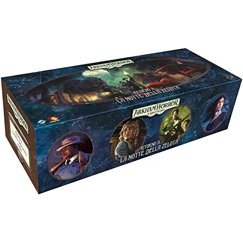 Offre limitée : Asmodee Arkham Horror LCG - Retour à la Nuit de la Zélote - Jeu de Table en Italien de 29.60 EUR à 29.60 EUR (remise 0%)