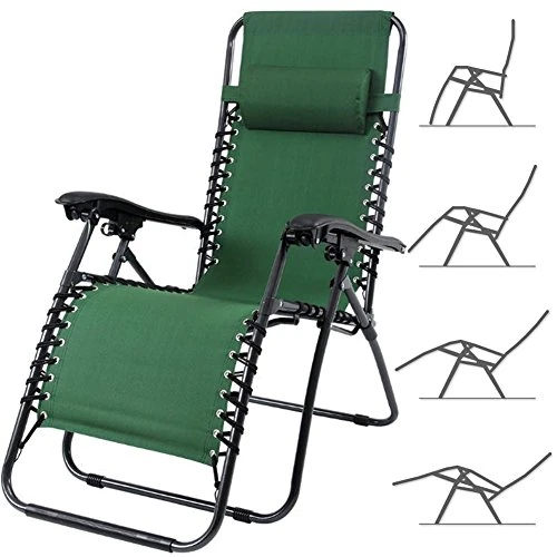 Tijdelijke aanbieding: Bakaji 2830487 ligstoel, groen van 36.63 € naar 36.63 € (0.00% korting)