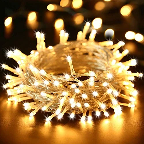Vegahome 22m 200 LED String Lights Warm White